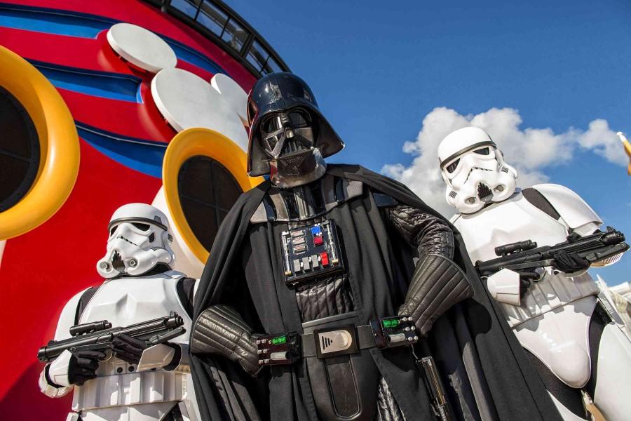 Guests will be able to meet Darth Vader and clones on Disney cruises after Disney acquires LucasFilms.